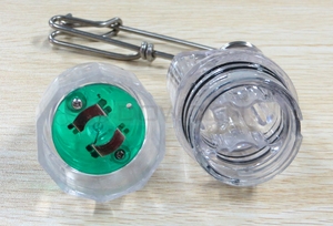 Lampes de pêche sous-marines LED de 11 cm, alimentées par piles AA, lumière de leurre pour poissons - Product Image 5