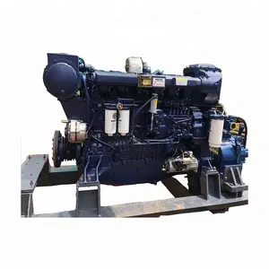 CE certifidcate trade assurance motor 500hp marino WP12 para o tráfego de barco marinhos weichai motores diesel de navio