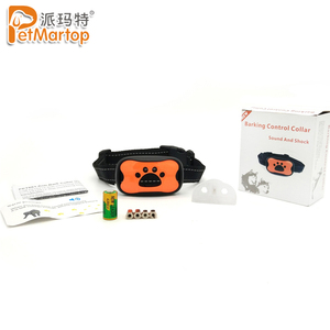 Fit all the races orange necklace Bark battery powered training shock collar - Product Image 6