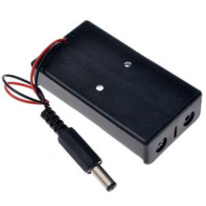 2x 18650 <strong>Battery</strong> Holder <strong>Storage</strong> Box <strong>Case</strong> With DC 5.5x2.1mm Power Plug 2 Slot <strong>Batteries</strong> Container - Product Image 6