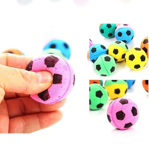 Heyri – balles souples EVA sans danger pour les animaux de compagnie, jouets de <span class=keywords><strong>chaton</strong></span> colorés en forme de Football, jouet interactif à gratter pour chat, Offre Spéciale, bon marché - Product Image 3