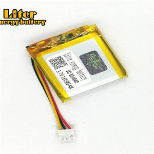 Connector 2,5-3 p 3,7 V 804040 1800 mAh high quality rechargeable Li-ion polymer lithium battery voltage Li-Po Li-polymer battery - Product Image 2