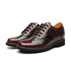 2019 venta directa de fábrica para hombre zapatos de vestir zapatos del elevador - Product Image 6