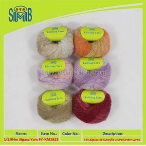 Compra en venta al por mayor a granel composición de lurex hilados made in china <span class=keywords><strong>alpaca</strong></span> hilados cepillado - Product Image 5