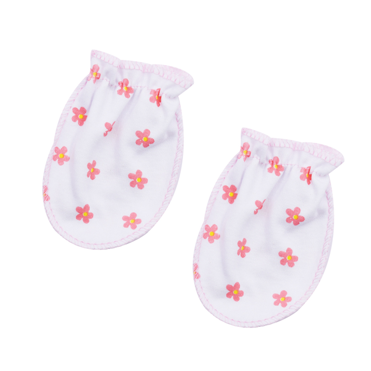 Оптовая продажа, детские ботинки и варежки для новорожденных с принтом