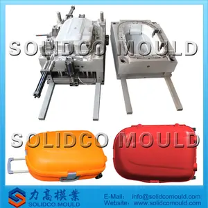 Luggage Box Mould Plastic Hot Selling Carry On Suitcase Trolley Luggage Box Injection Mould Manufacturers