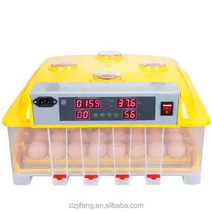 Jf-56 98% Hoge Haching Tarief Ce Goedgekeurd Nieuwe Mini Automatische Incubator Jifeng Fabriek Capaciteit 56 Eieren