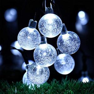 Guirlande <span class=keywords><strong>solaire</strong></span> à ampoules LED, 8 Modes d'éclairage, 30 pieds, <span class=keywords><strong>Globe</strong></span> de lumière, pour noël, mariage, vacances - Product Image 6