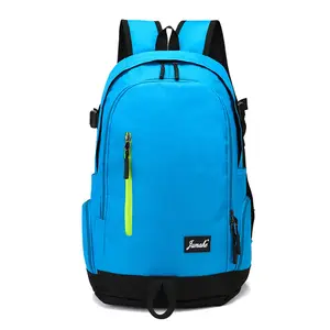 Biaowang azul preto laptop computador notebook mochila back pack