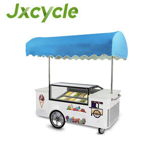 Chariot à glace mexicaine sur roulettes, vélo tricycle avec congélateur à vendre - Product Image 5