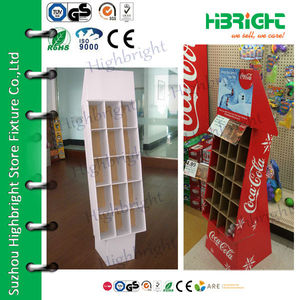 ondulato espositore da banco in cartone ondulato stand per la mostra o magzines - Product Image 1