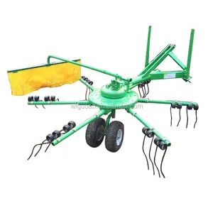 ce approved tractor mounted rotary hay tedder rake