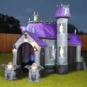 2021 Hot Sale Haunted House Inflatable Murah Halloween Inflatable Rumah Hantu untuk Dijual