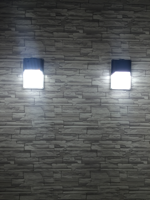 Motion Sensor Lights Mini LED Wall Pack Fixture 15w LED Outdoor Wall Light with DLC Certificate