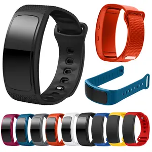 Ivanhoe Zachte Siliconen Polsbandjes Sport Band Armband Voor Samsung Gear Fit2 Pro En Fit 2 SM-R360 Smartwatch