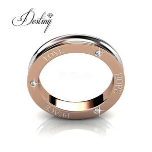 <span class=keywords><strong>แหวน</strong></span>นิ้ว<span class=keywords><strong>คริสตัล</strong></span>รูปตัวอักษร Daisini รุ่นล่าสุด ประดับด้วย<span class=keywords><strong>คริสตัล</strong></span> <span class=keywords><strong>Swarovski</strong></span> เครื่องประดับแฟชั่นสำหรับเป็นของขวัญ - Product Image 4