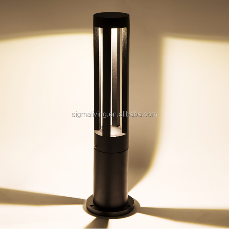 Modern outdoor waterproof simple design lawn light