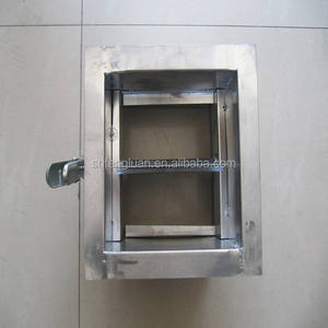 Competed Price Galvanized Steel <strong>Rectangular</strong> Adjustable Valve for <strong>Duct</strong> Volume Control <strong>Damper</strong> - Product Image 2