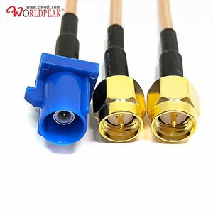 Araba Jumper uzatma <span class=keywords><strong>Fakra</strong></span>/SMB C tipi erkek <span class=keywords><strong>SMA</strong></span> fiş/erkek RG316 Pigtail meclisi - Product Image 3