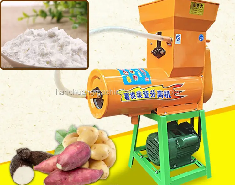 2023 jenis baru mesin pengolahan pati singkong/mesin pembuat pati kentang