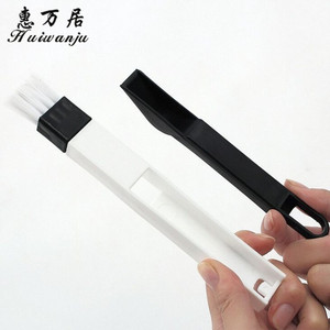 Mini brosse de nettoyage pour rail de stores, brosse de nettoyage pour les crevasses, pour clavier et <span class=keywords><strong>cheminée</strong></span>, pelle à poussière incluse - Product Image 5
