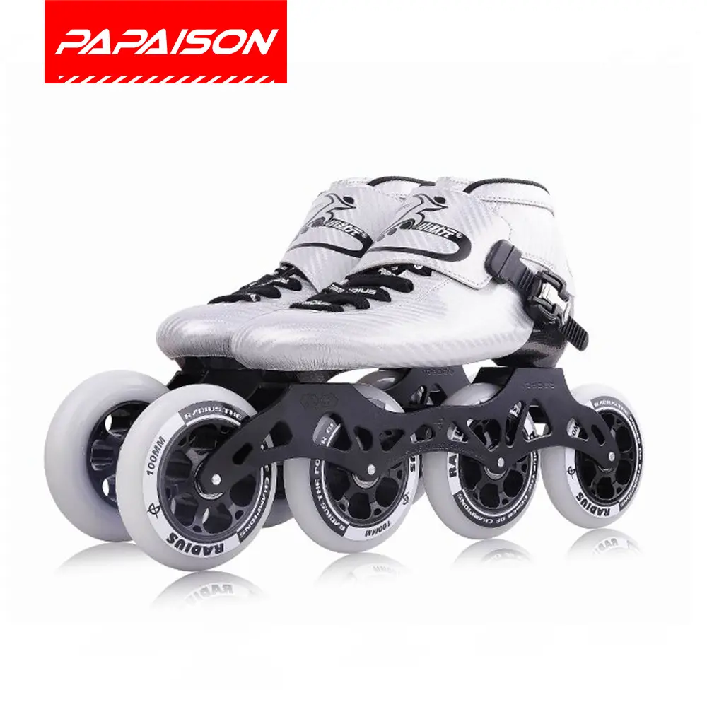 Hochwertiges Super feuerzeug Professional 3*110mm Carbon Inline Skate