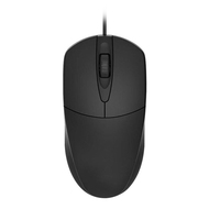 Souris personnalisée d'usine souris optique filaire USB 1000 Dpi souris universelle pour PC 3D personnalisé pratique ABS Windows 10 Pro clé