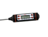 1 pc sonda Digital LCD de diseño de cocina termómetro TP101 conveniente agua/comida/barbacoa probador de la temperatura Termometro. Incluye batería