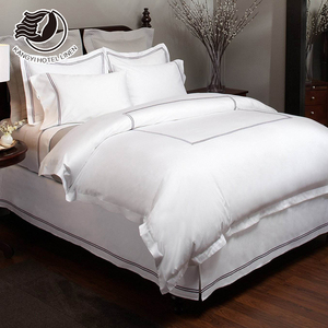 Ropa de Cama de Algodón de Lujo de 5 Estrellas, Ropa de Cama de Hotel con Estampado Personalizado de Calidad de Hotel, Foshan - Product Image 4