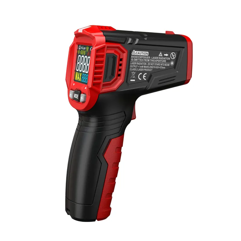 High Quality Color Display -30c to 550c Infrared Thermometer Laser Gun for Industrial