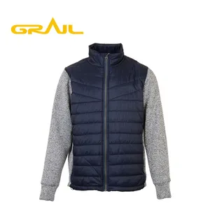 Hot selling wholesale thick ribstop european winter fashion hybrid coats for men