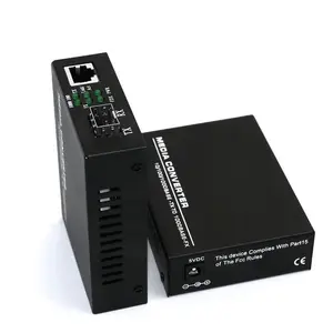 TiNCAM Giga-Simple/Duplex-Fiber zu RJ45-Port-Konverter SFPBidi Sendertank-/Anmeldungen- und Medienkonverter Übertragung Glasfaser-Medienkonverter