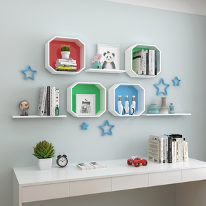 عينة مجانية من رفوف الحائط الحديثة لغرفة المعيشة والفندق للتخزين - Product Image 2