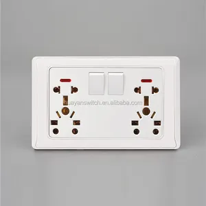 Alta calidad Multi-función doble Universal interruptor eléctrico hembra