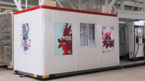 गैस स्टेशन उपकरण सौर पैनलों के साथ 30m3 मोबाइल Fueling स्टेशन ईंधन की मशीन के साथ टैंक - Product Image 4