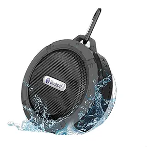 C6 IPX4 không thấm nước tắm BT loa với Sucker hooker điện thoại di động thể thao stereo không dây mini Loa