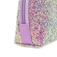 Pochette de maquillage scintillante à paillettes, sac à cosmétiques pour voyage, pochette de maquillage de luxe brillante