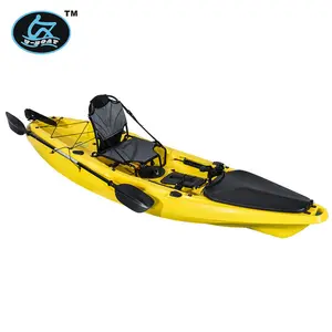 Kayak de pesca sentado en la parte superior, kayak en forma de U, fabricación OEM