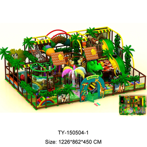 Large indoor playground plastic gym de La Selva To children - Product Image 1