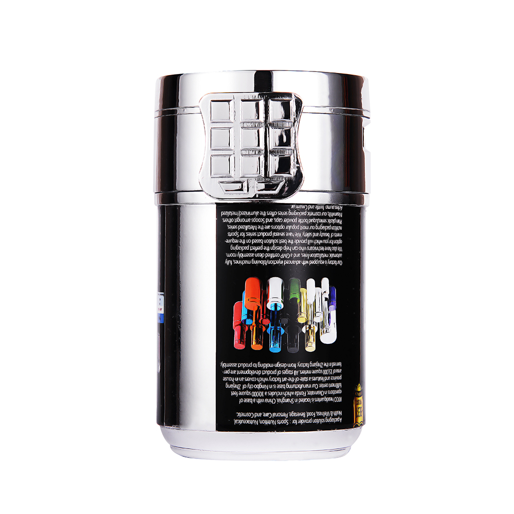 RTCO умный Овальный HDPE пустой персонализированный контейнер для белкового порошка