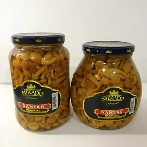 中国新作物罐头 pholiota nameko 蘑菇腌制待售