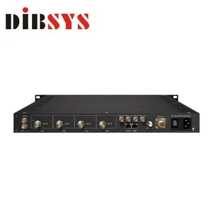 专业 DVB-T/T2 调制器，带单层和多层管道 (PLPs), MFN/SFN 操作，SISO/MISO 传输
