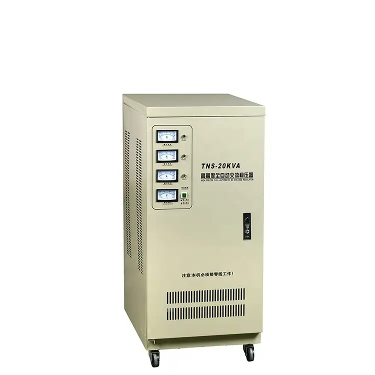 CNC machine usage voltage stabilizer 60 KVA 30 KVA three phase double copper winding regulator