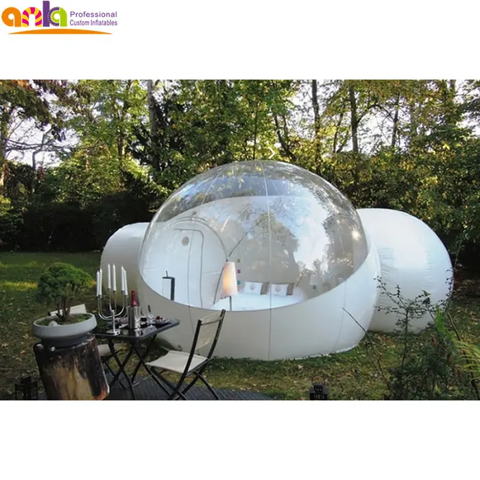 Hot sale dome inflatable bubble clear tent for advertising