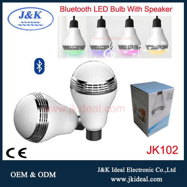 JK102 Беспроводной светодиодные bluetooth динамик с rgb цветов
