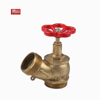 Valve d'atterrissage de bouche d'incendie vanne espagnol types