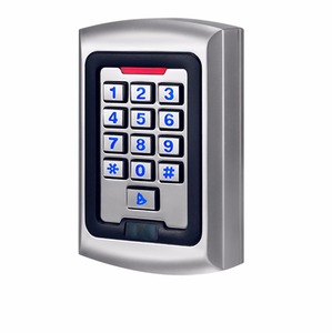 New IP68 kim loại 13.56MHz <span class=keywords><strong>Wiegand</strong></span> <span class=keywords><strong>Proximity</strong></span> thẻ thông minh kiểm soát truy cập cửa với bàn phím - Product Image 2