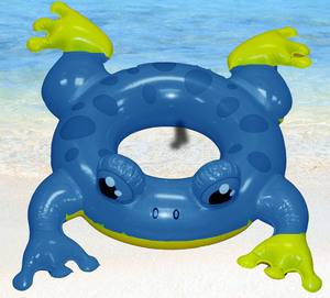 <span class=keywords><strong>Inflatable</strong></span> ếch lớn động vật trẻ em vòng bơi hồ bơi nổi raft bơi - Product Image 2