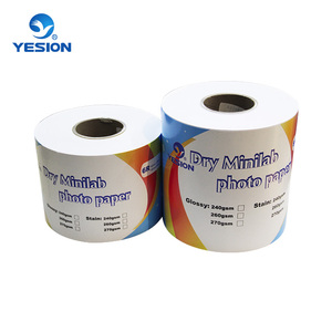 305mm*100m Dry <strong>Minilab</strong> Photo <strong>Paper</strong> 260gsm RC Luster <strong>Paper</strong> Mini Roll Noritsu/Fuji Dry Printer - Product Image 4