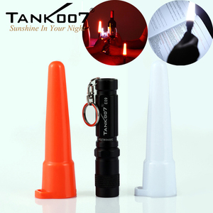 Cho Trẻ Em Đèn Pin Siêu Sáng Ba Chế Độ Không Thấm Nước 120 Lumens Nhôm Edc Keyring <span class=keywords><strong>Torch</strong></span> Cho Cắm Trại - Product Image 4